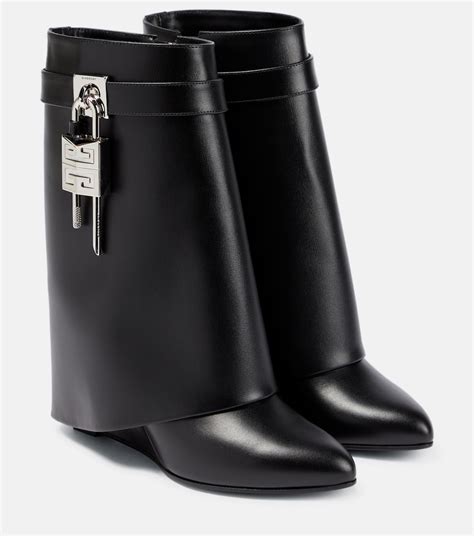 givenchy shark lock ankle boots replica|Givenchy shark lock boots sale.